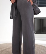 Брюки палаццо на резинке BIN-026A370