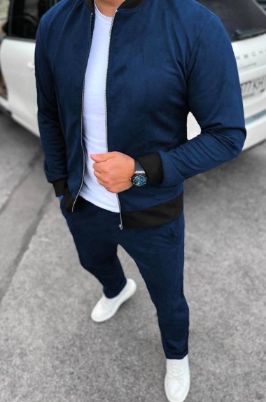 Замшевый костюм мужской KUT-1717A950