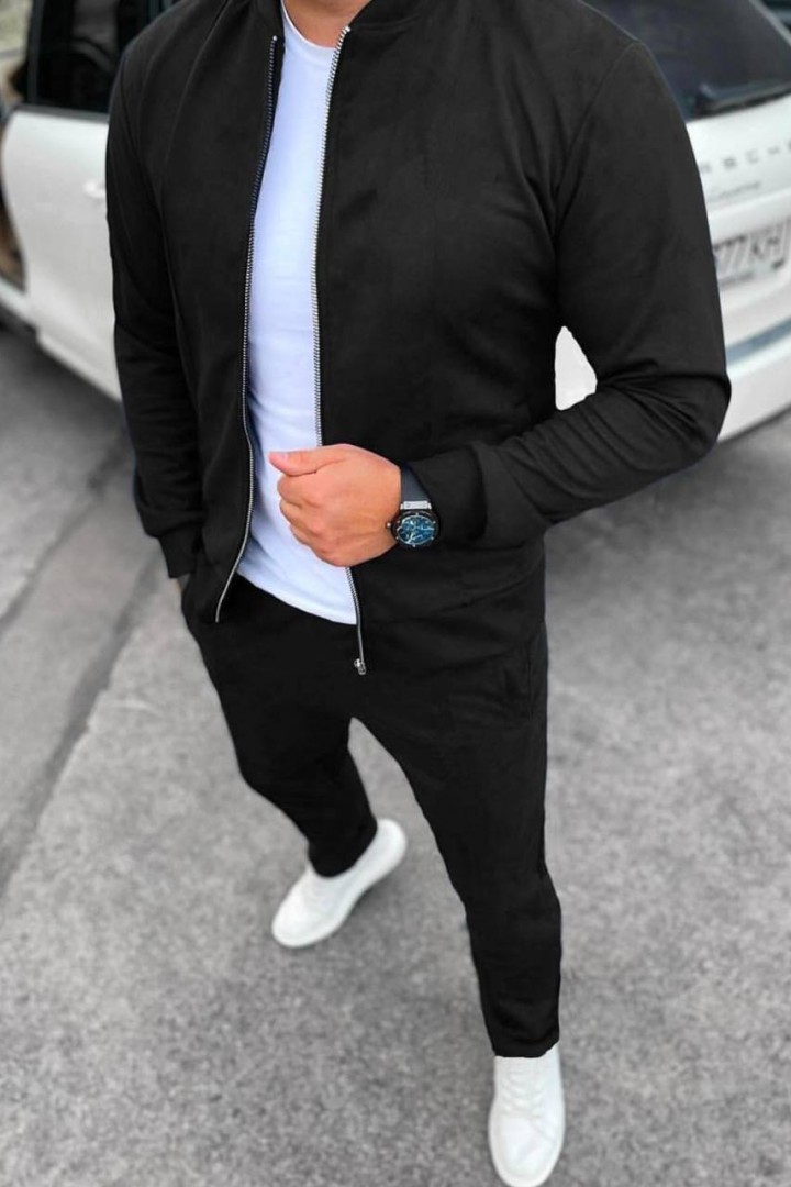 Замшевый костюм мужской KUT-1717A950