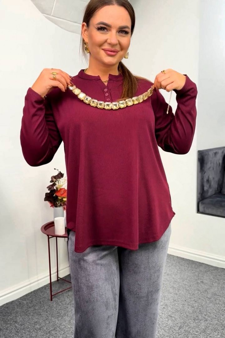 Вільний лонгслів BIN-028A400