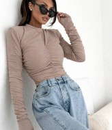 Стильний лонгслів ZIF-1479A390