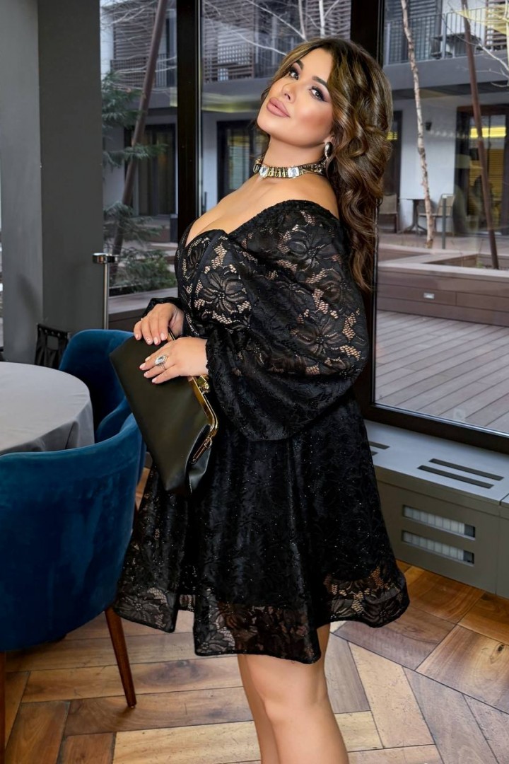 Вишукана сукня з легким блиском YM-8040A32