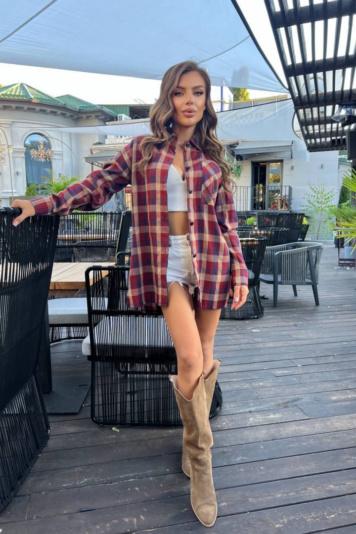 Фланелевая рубашка TS-456.3A400