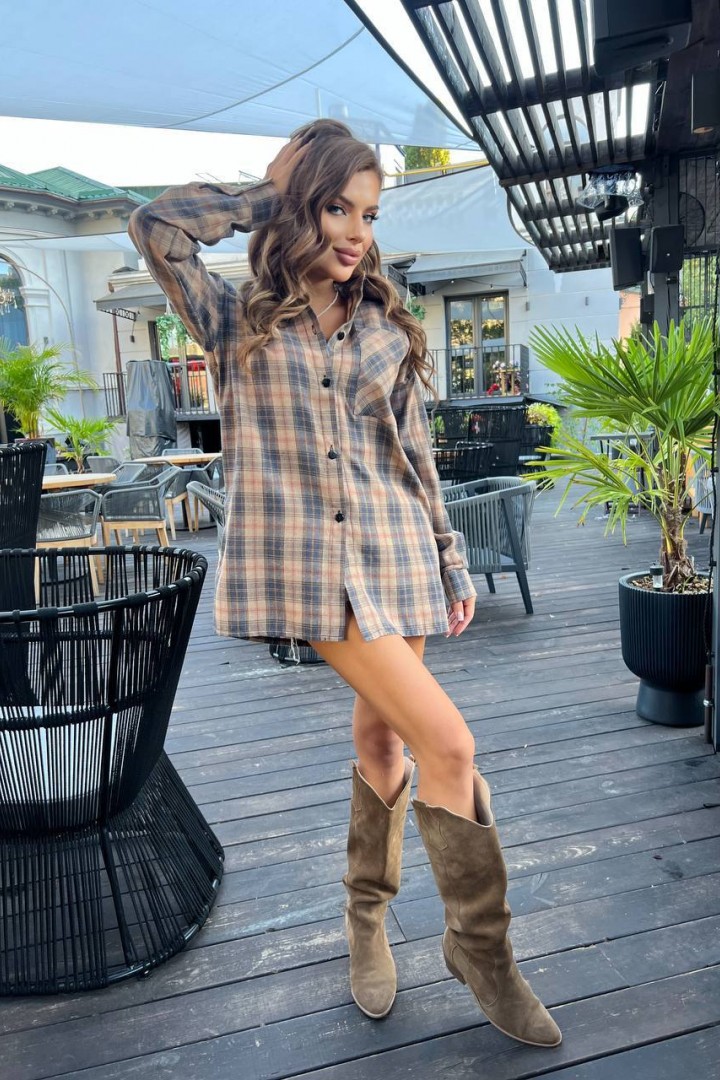 Фланелевая рубашка TS-456.3A400