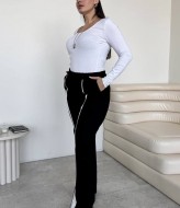 Комфортные брюки с лампасами ME-550A7470