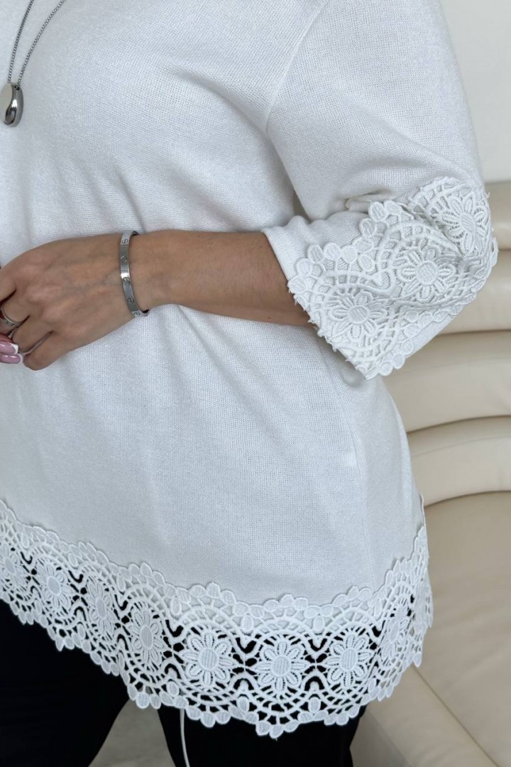 Стильная туника с кружевом ME-537A530