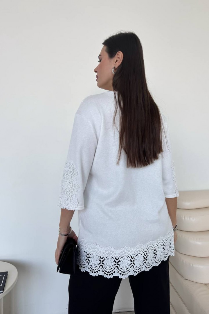 Стильная туника с кружевом ME-537A530