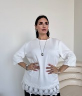 Стильная туника с кружевом ME-537A530