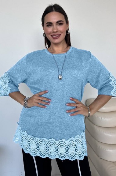 Стильная туника с кружевом ME-537A530