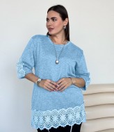 Стильная туника с кружевом ME-537A530