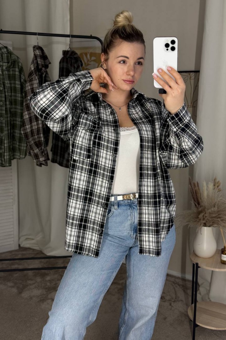 Фланелева сорочка MIS-217A500