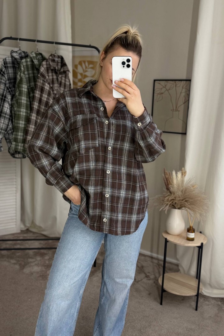 Фланелева сорочка MIS-217A500