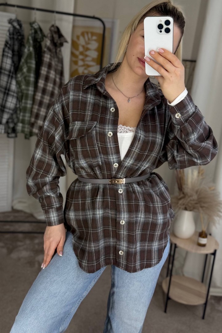 Фланелева сорочка MIS-217A500