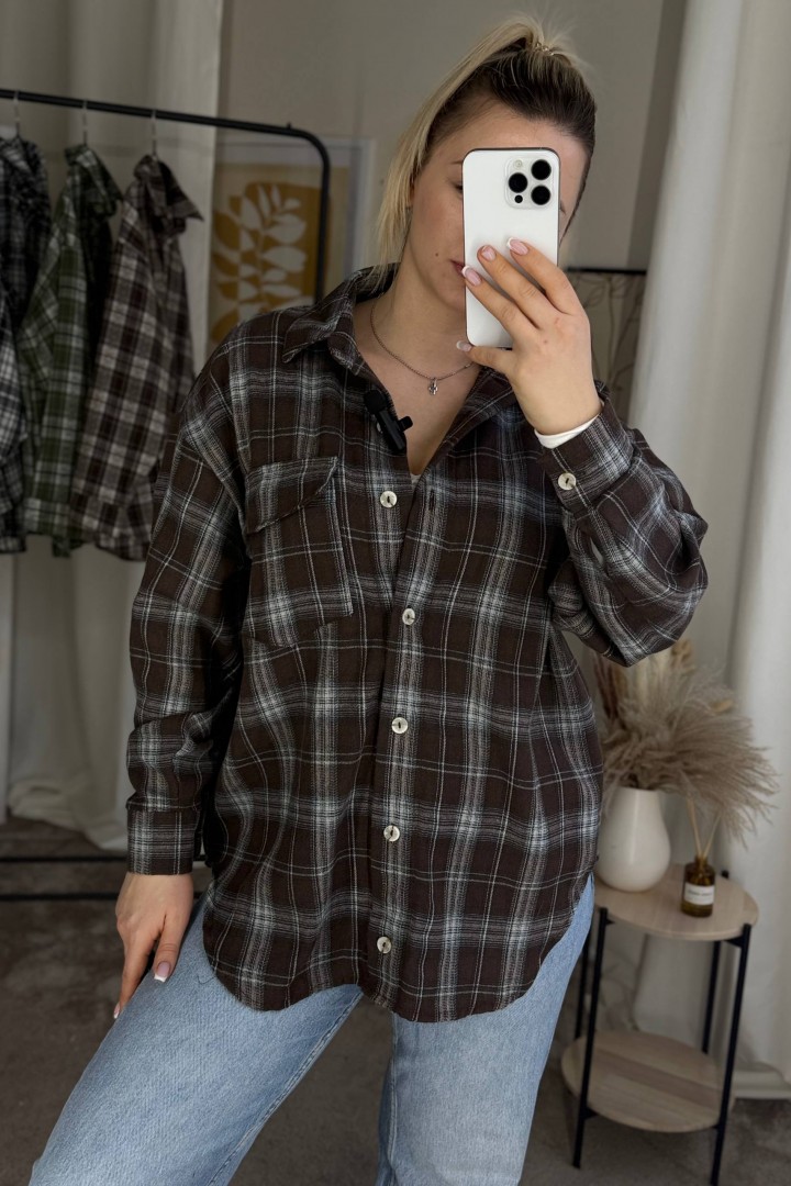 Фланелева сорочка MIS-217A500