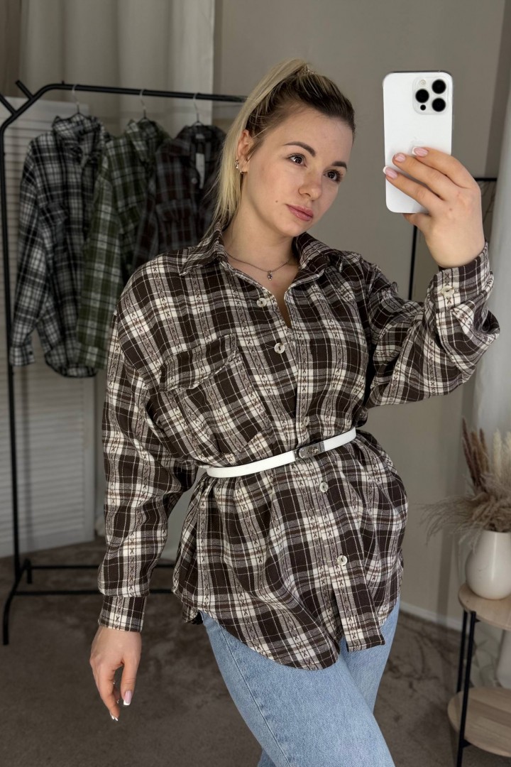 Фланелева сорочка MIS-217A500