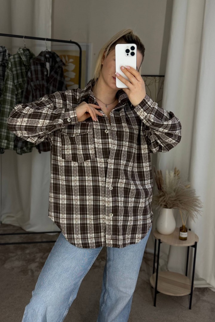 Фланелева сорочка MIS-217A500