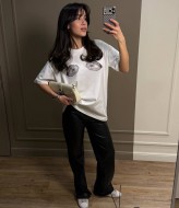 Футболка з принтом SSY-038A400