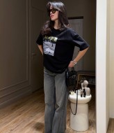 Футболка з принтом SSY-038A400