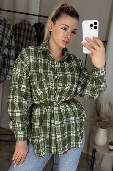 Фланелева сорочка MIS-217A500