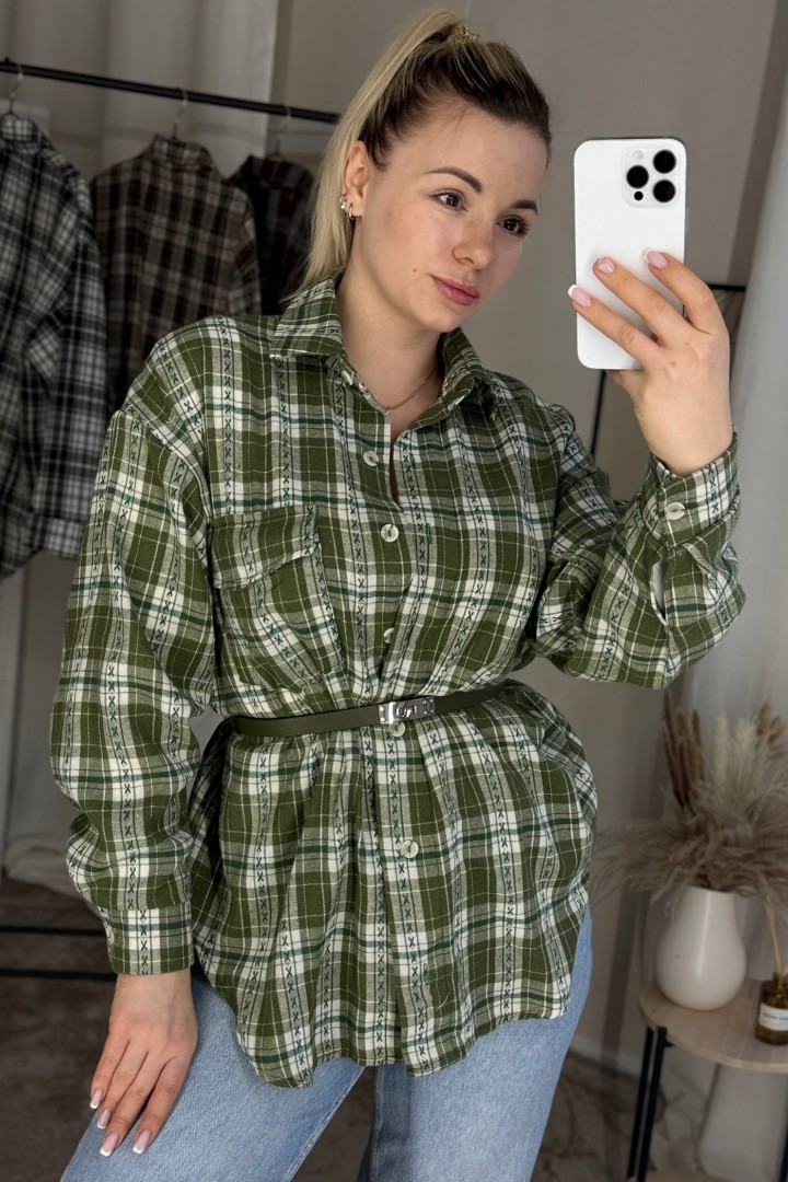 Фланелева сорочка MIS-217A500