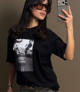 Футболка з принтом SSY-038A400