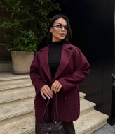 Двубортное полупальто ASP-2025A1499