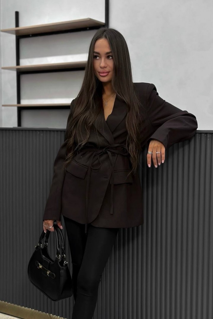 Пиджак с поясом ANN-567A450