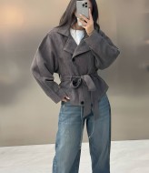 Замшевая косуха MIS-220A680