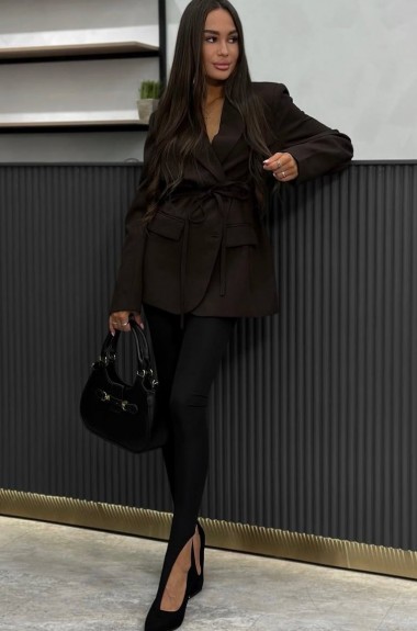 Пиджак с поясом ANN-567A450