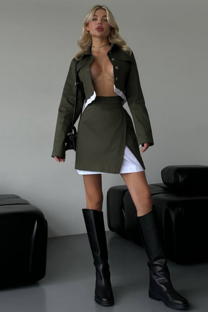 Костюм жакет и юбка MPK-309A580