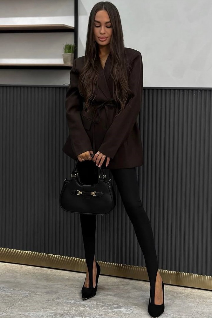 Пиджак с поясом ANN-567A450