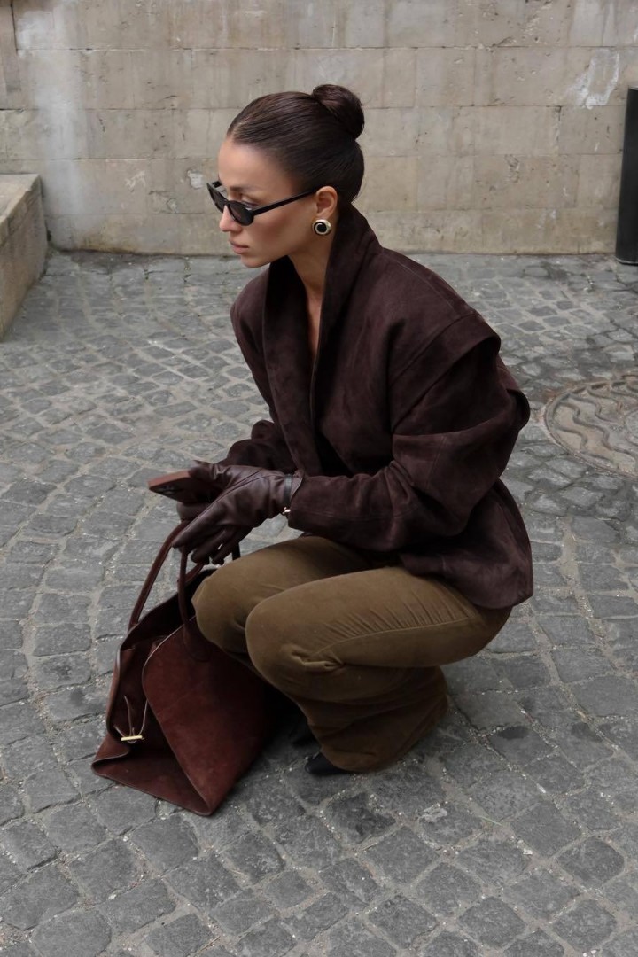 Замшевый жакет IN-2106A890