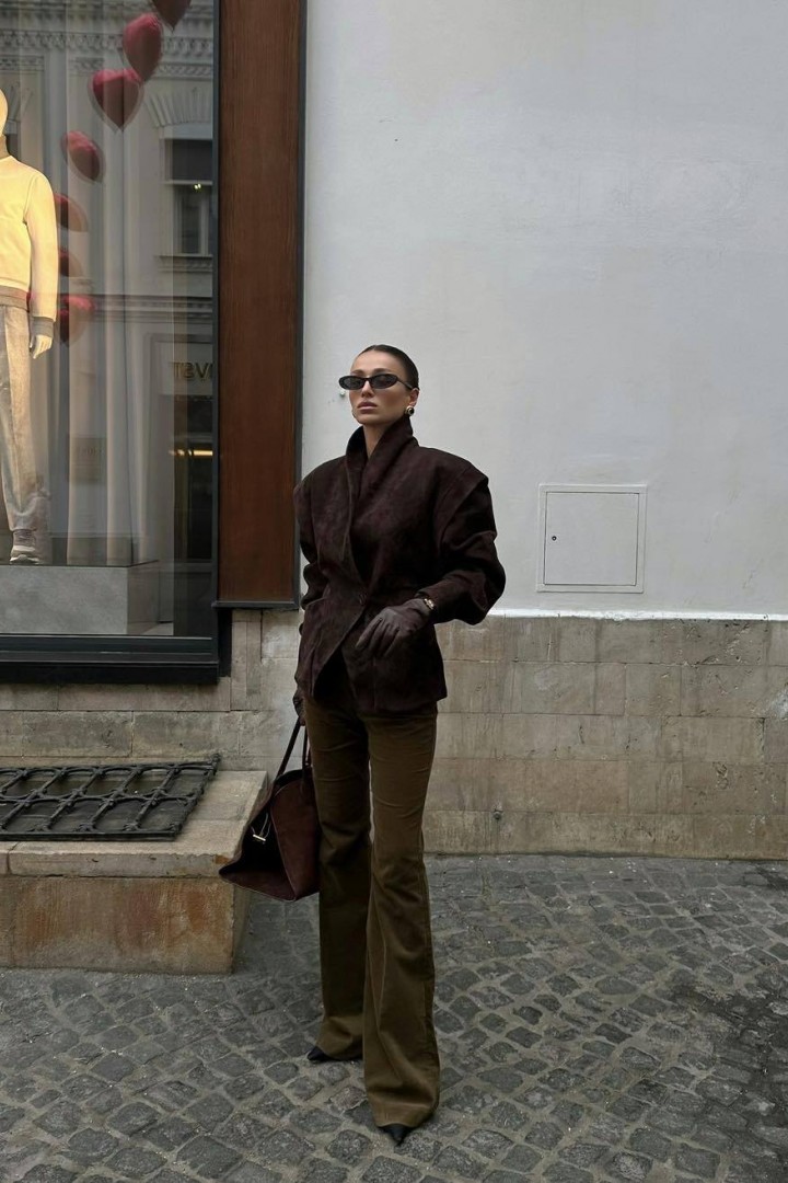 Замшевый жакет IN-2106A890