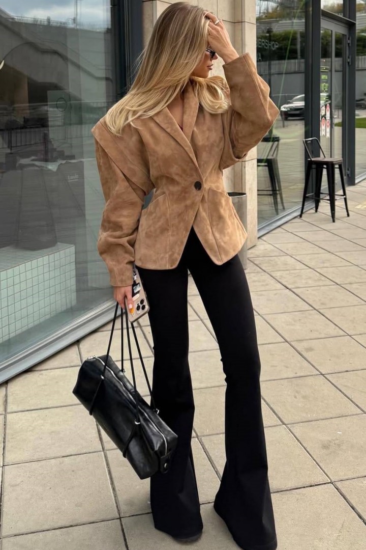 Замшевый жакет IN-2106A890