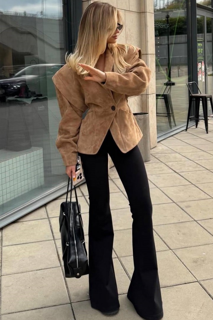 Замшевый жакет IN-2106A890