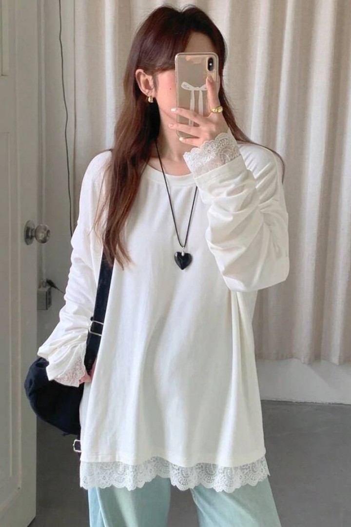 Свободный лонгслив IMMA-459A400