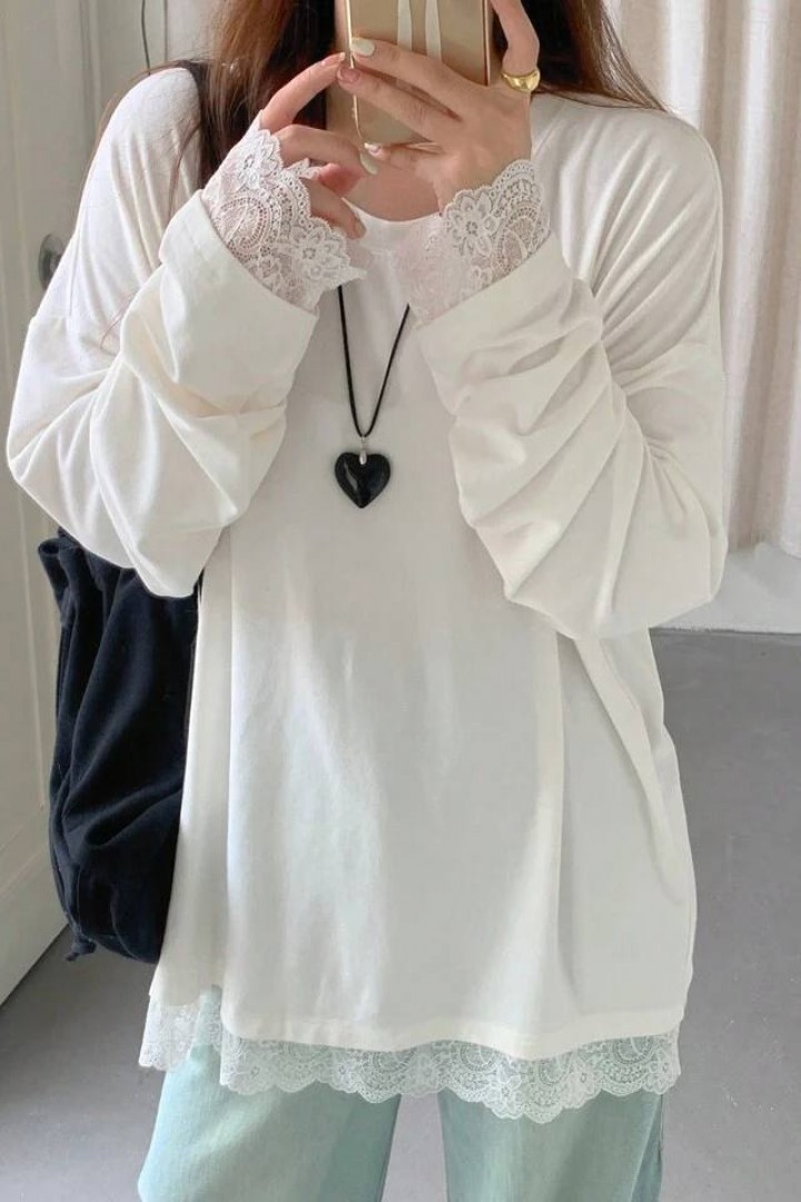 Свободный лонгслив IMMA-459A400