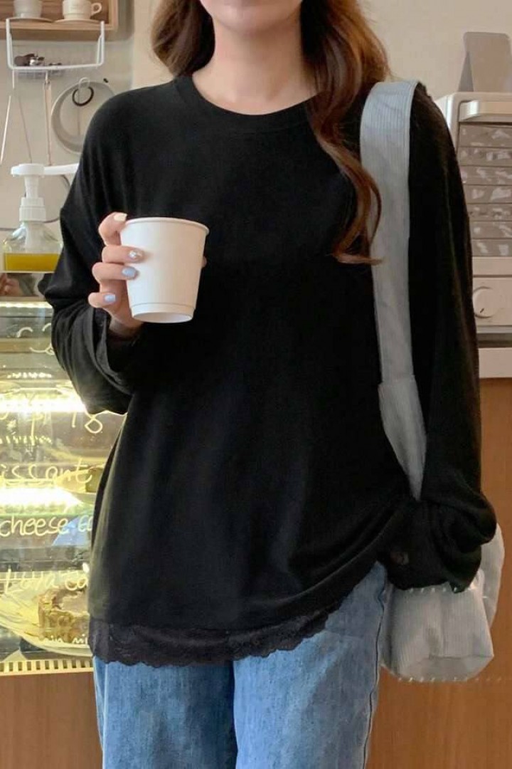 Свободный лонгслив IMMA-459A400