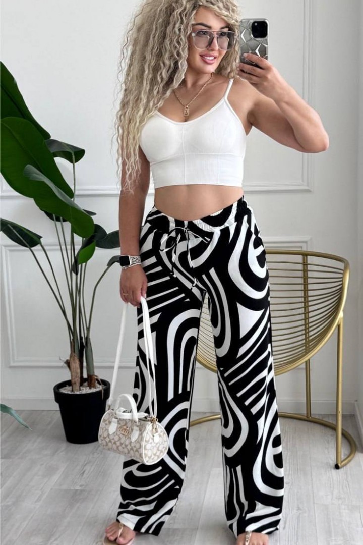 Широкі літні штани SC-6042A300