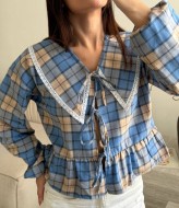 Коротка сорочка з мереживом ANM-440A630