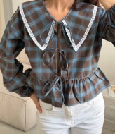 Коротка сорочка з мереживом ANM-440A630