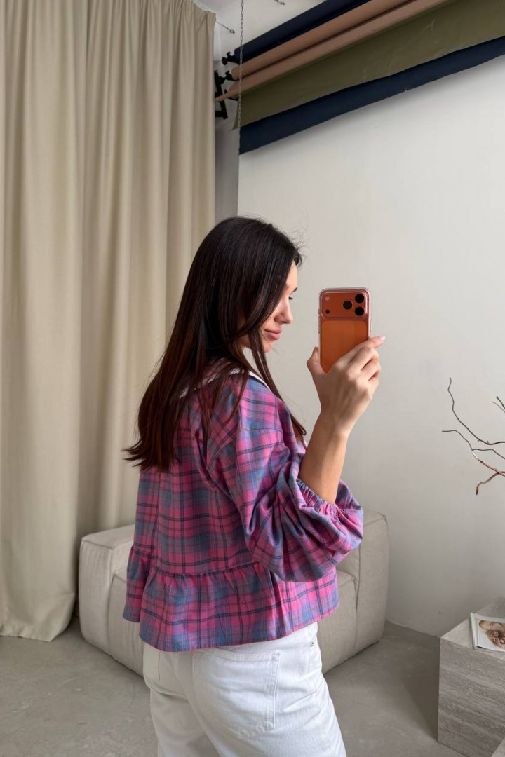 Коротка сорочка з мереживом ANM-440A630