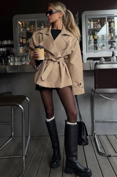 Короткий тренч IN-951A900