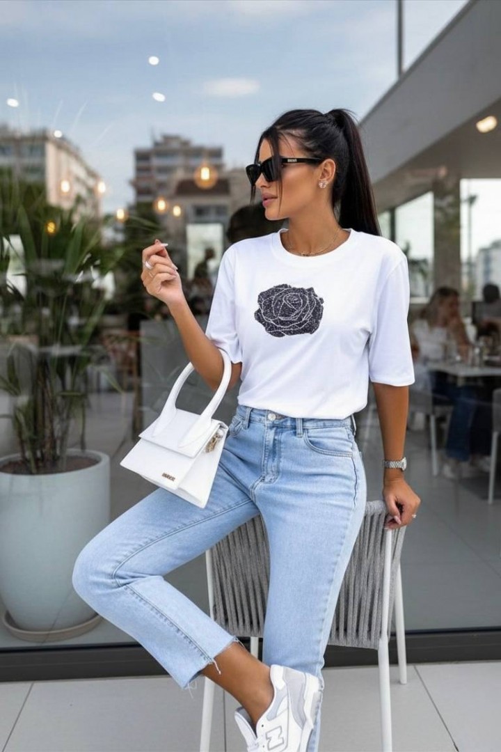 Женская футболка IO-717A280