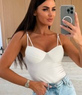 Стильный боди с чашками IO-757A450