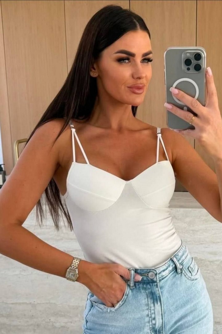 Стильный боди с чашками IO-757A450