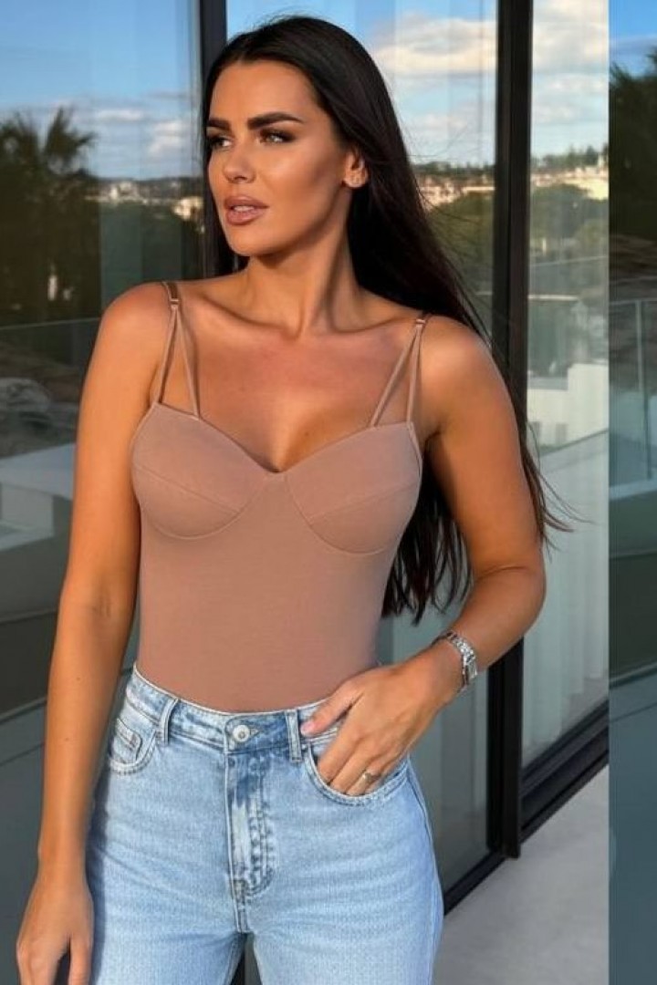 Стильный боди с чашками IO-757A450