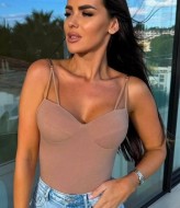 Стильный боди с чашками IO-757A450