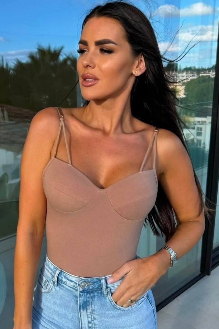 Стильный боди с чашками IO-757A450