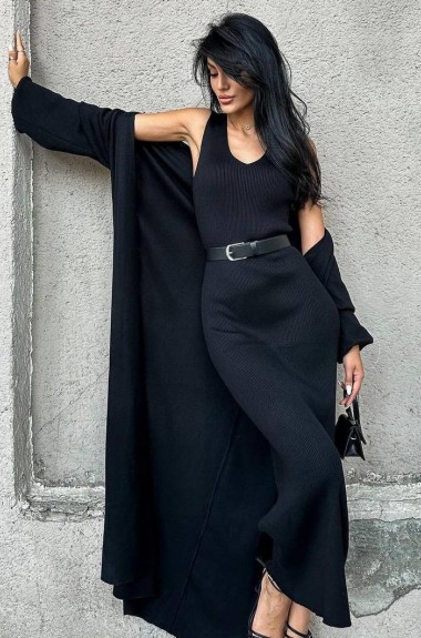 Комплект платье+крдиган NK-522A639